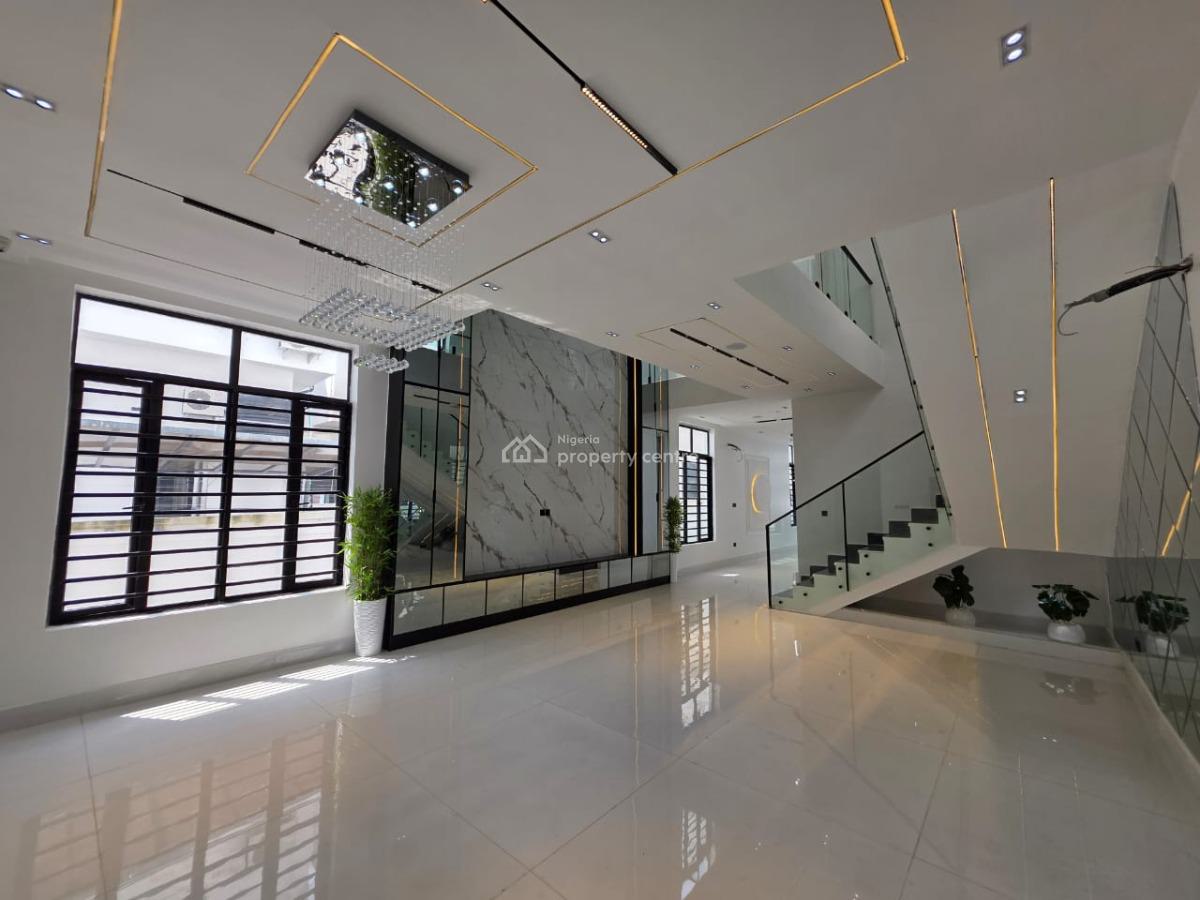 5 Bedroom Fully Detached Duplex with Swimming Pool, Chevron Tollgate Orchid Road, Lekki, Lagos, Detached Duplex for Sale