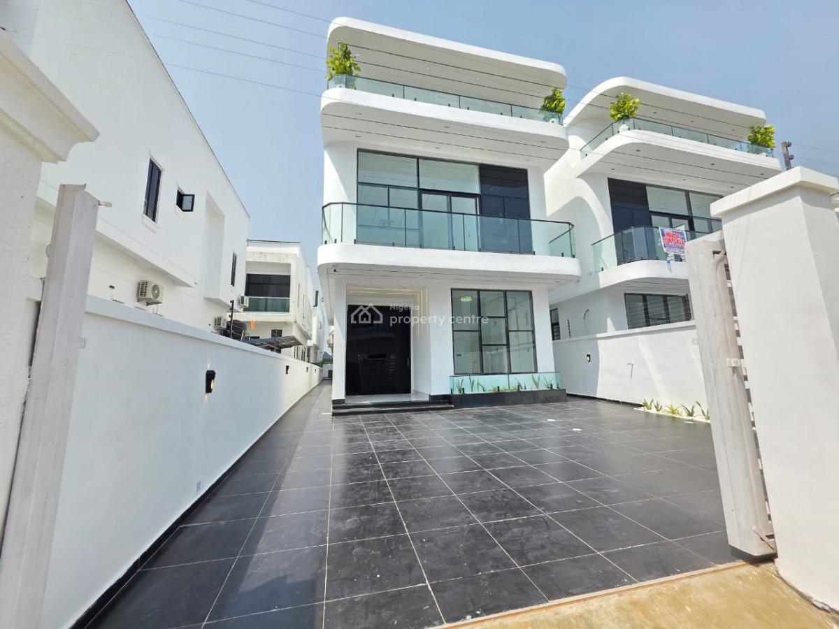 5 Bedroom Fully Detached Duplex with Swimming Pool, Chevron Tollgate Orchid Road, Lekki, Lagos, Detached Duplex for Sale