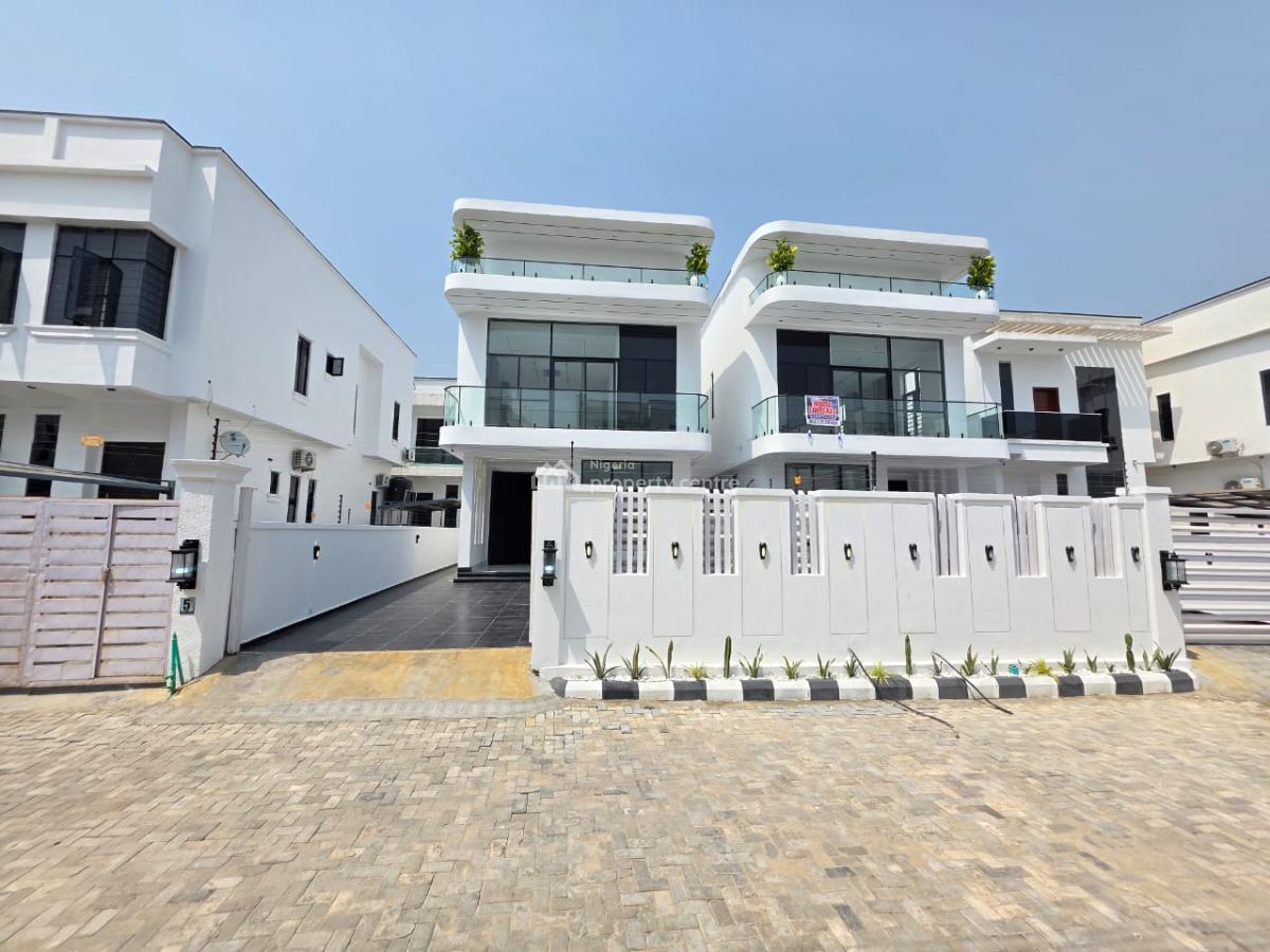 5 Bedroom Fully Detached Duplex with Swimming Pool, Chevron Tollgate Orchid Road, Lekki, Lagos, Detached Duplex for Sale