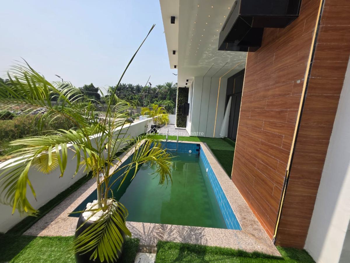 5 Bedrooms Fully Detached Duplex with Swimming Pool, Chevron Tollgate, Lekki, Lagos, Detached Duplex for Sale
