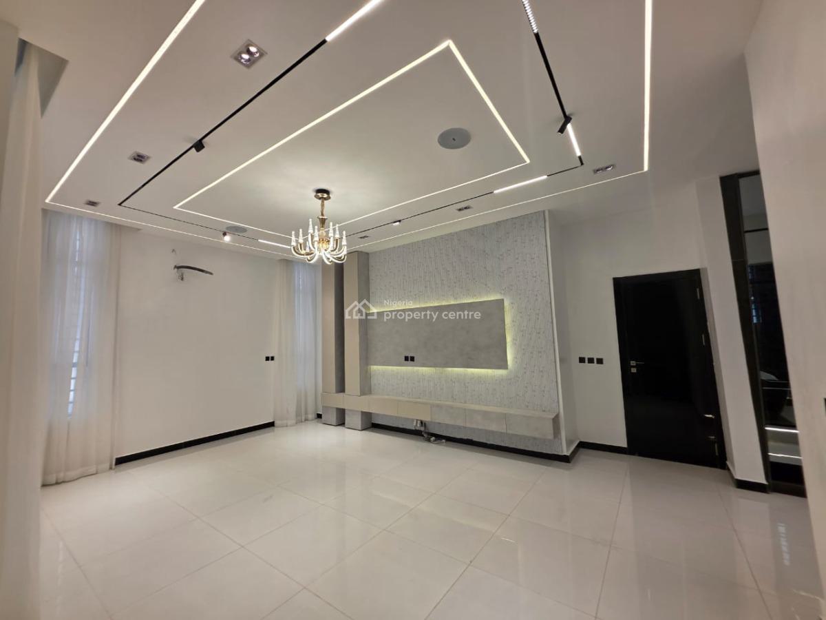 5 Bedrooms Fully Detached Duplex with Swimming Pool, Chevron Tollgate, Lekki, Lagos, Detached Duplex for Sale