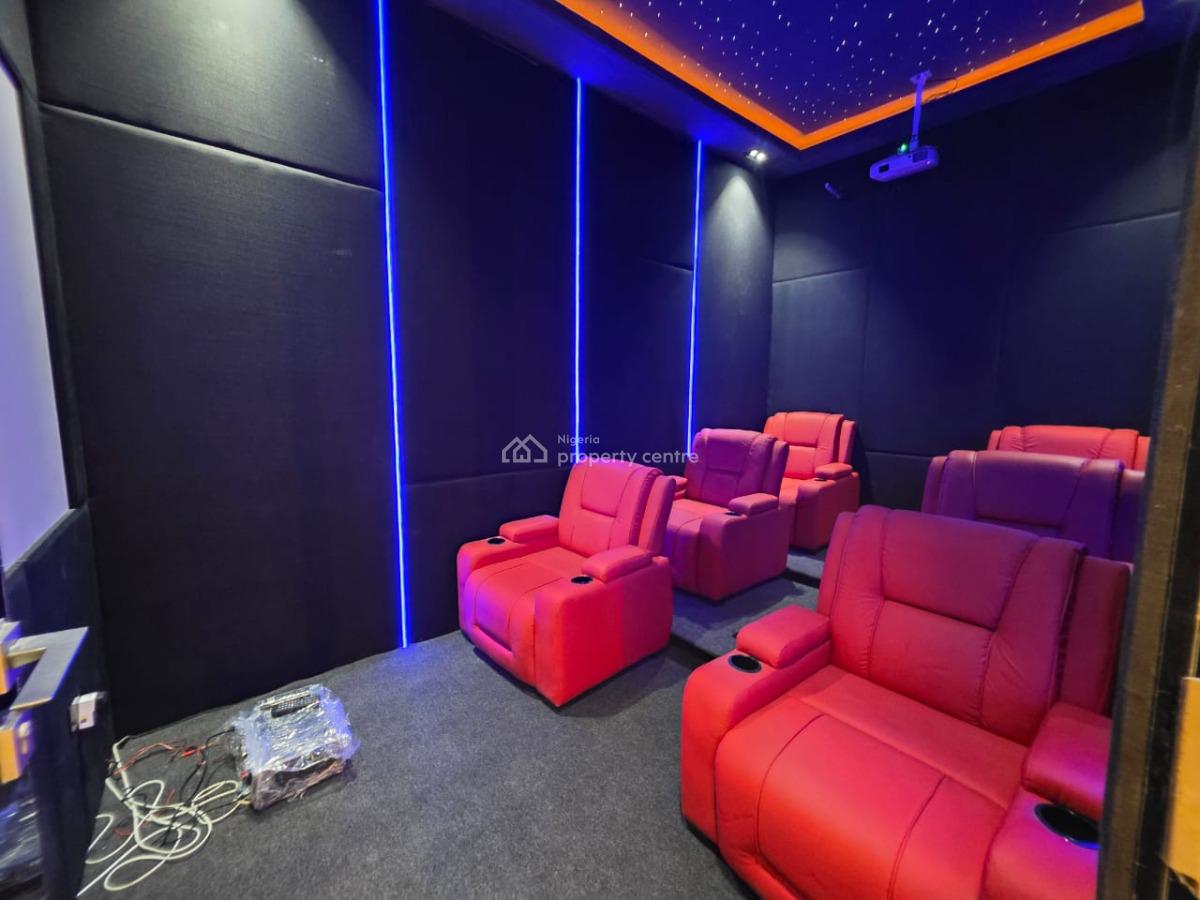 5 Bedrooms Fully Detached Duplex with Swimming Pool, Chevron Tollgate, Lekki, Lagos, Detached Duplex for Sale