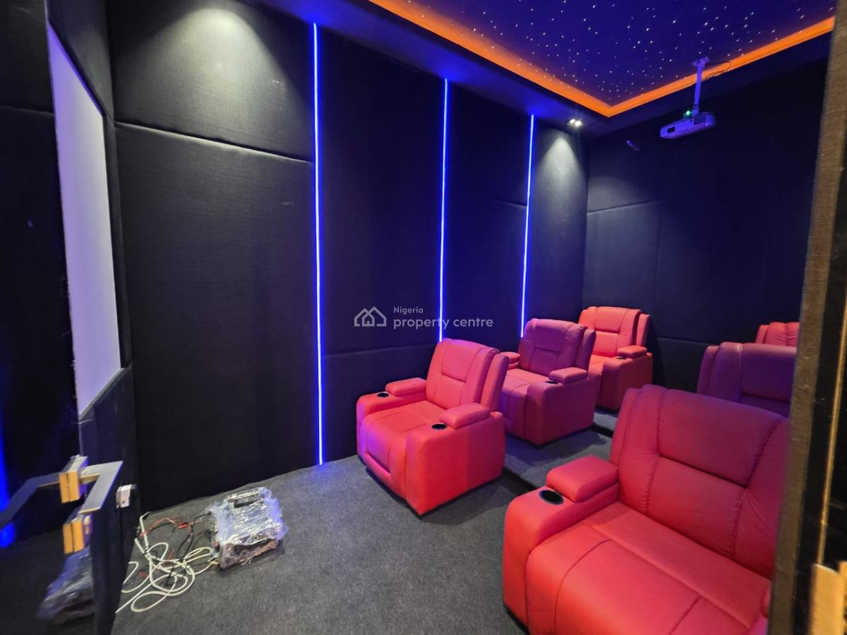 5 Bedrooms Fully Detached Duplex with Swimming Pool, Chevron Tollgate, Lekki, Lagos, Detached Duplex for Sale