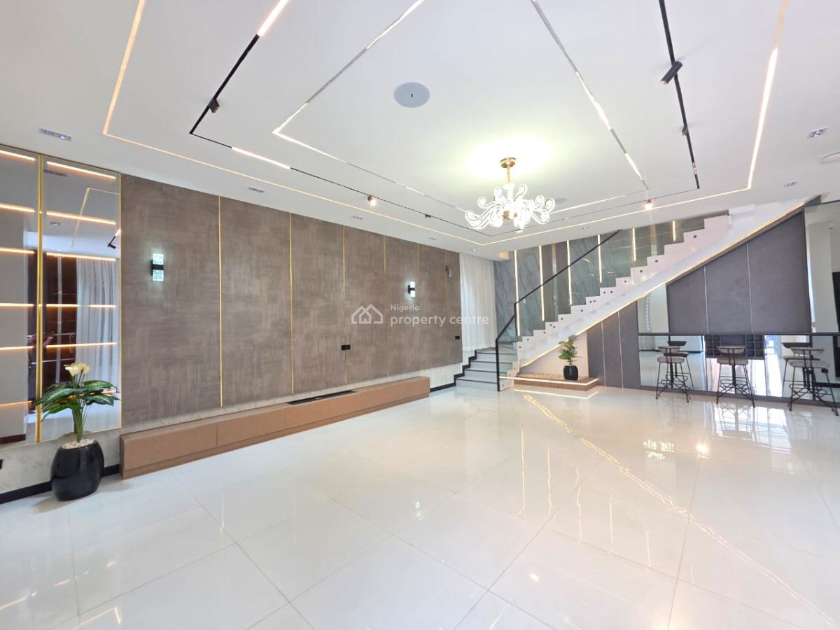 5 Bedrooms Fully Detached Duplex with Swimming Pool, Chevron Tollgate, Lekki, Lagos, Detached Duplex for Sale