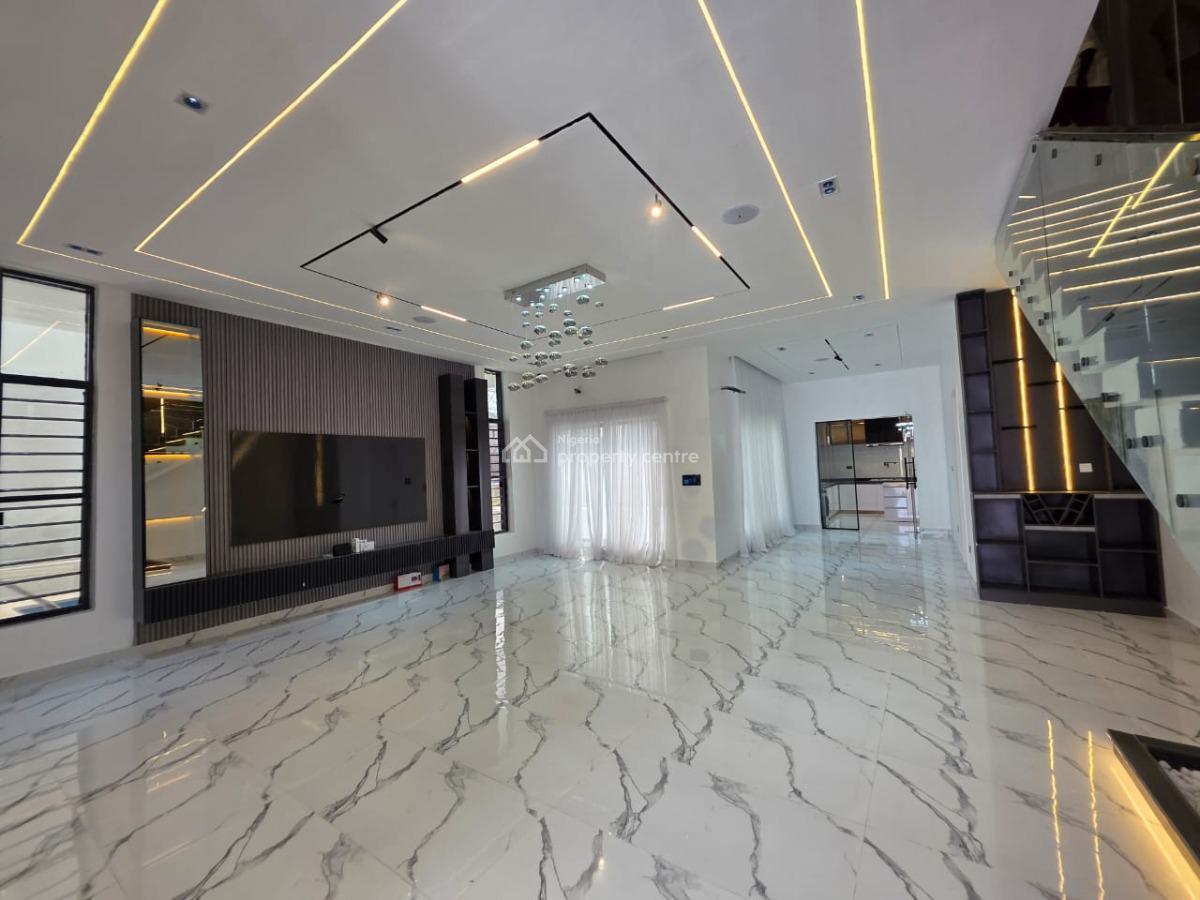 5 Bedroom Fully Detached Duplex with Swimming Pool, Chevron Tollgate, Lekki, Lagos, Detached Duplex for Sale