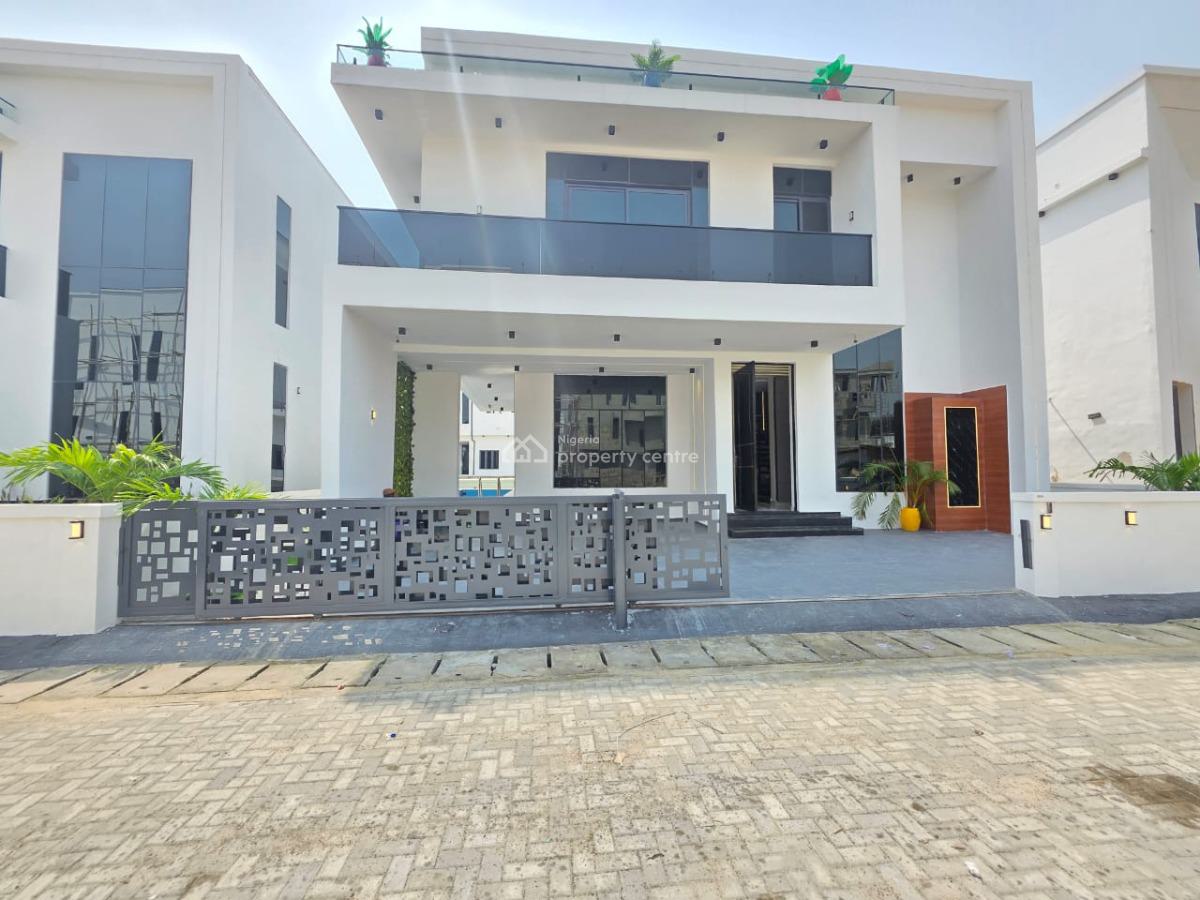 5 Bedroom Fully Detached Duplex with Swimming Pool, Chevron Tollgate, Lekki, Lagos, Detached Duplex for Sale