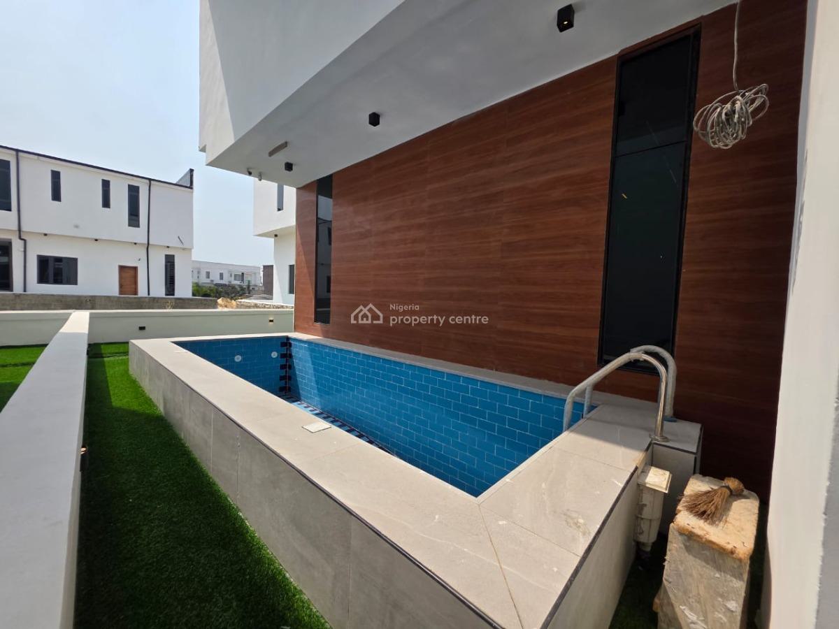 5 Bedroom Fully Detached Duplex with Swimming Pool, Chevron Tollgate, Lekki, Lagos, Detached Duplex for Sale
