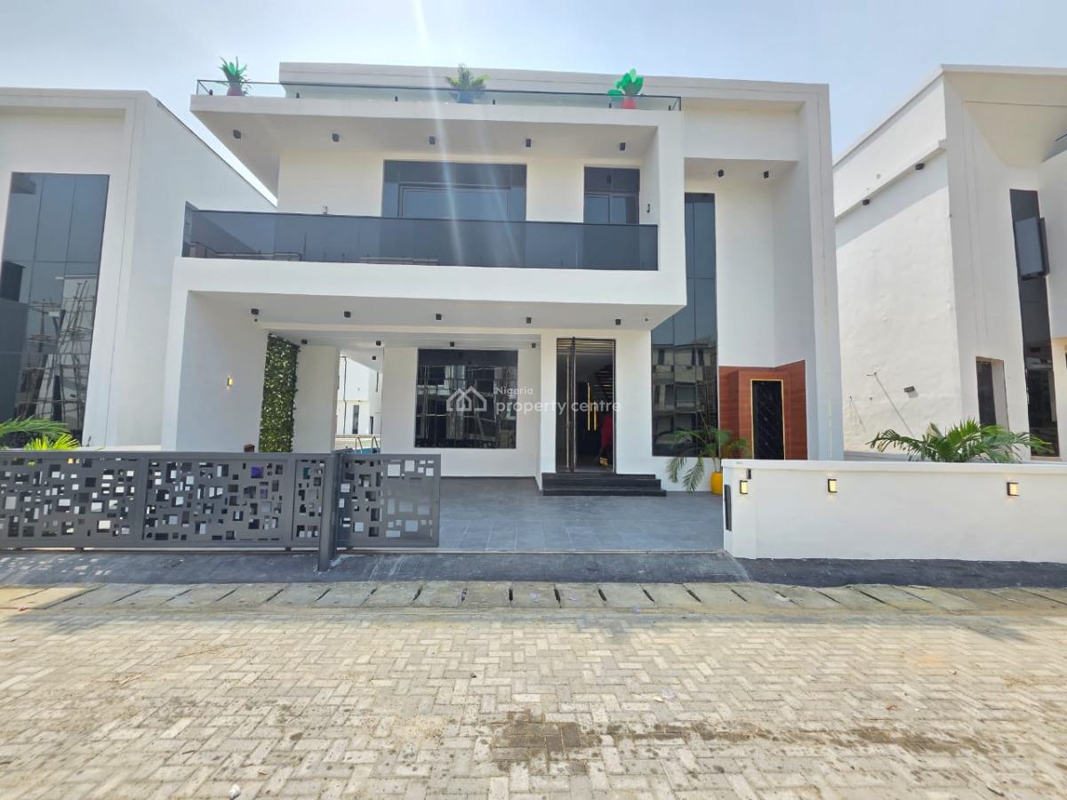 5 Bedroom Fully Detached Duplex with Swimming Pool, Chevron Tollgate, Lekki, Lagos, Detached Duplex for Sale