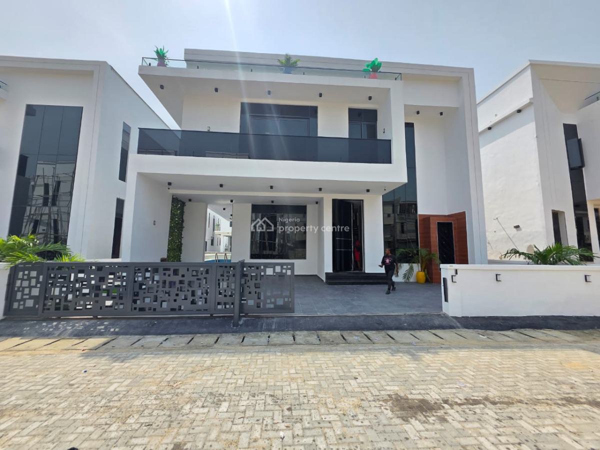 5 Bedroom Fully Detached Duplex with Swimming Pool, Chevron Tollgate, Lekki, Lagos, Detached Duplex for Sale