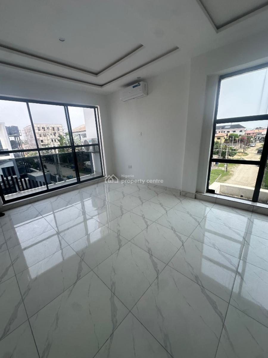 Four Bedroom Terrace with Bq  Swimming Pool, Atlantic View Estate New Road, Igbo Efon, Lekki, Lagos, Flat / Apartment for Rent