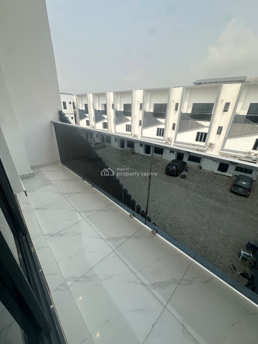 Four Bedroom Terrace with Bq  Swimming Pool, Atlantic View Estate New Road, Igbo Efon, Lekki, Lagos, Flat / Apartment for Rent
