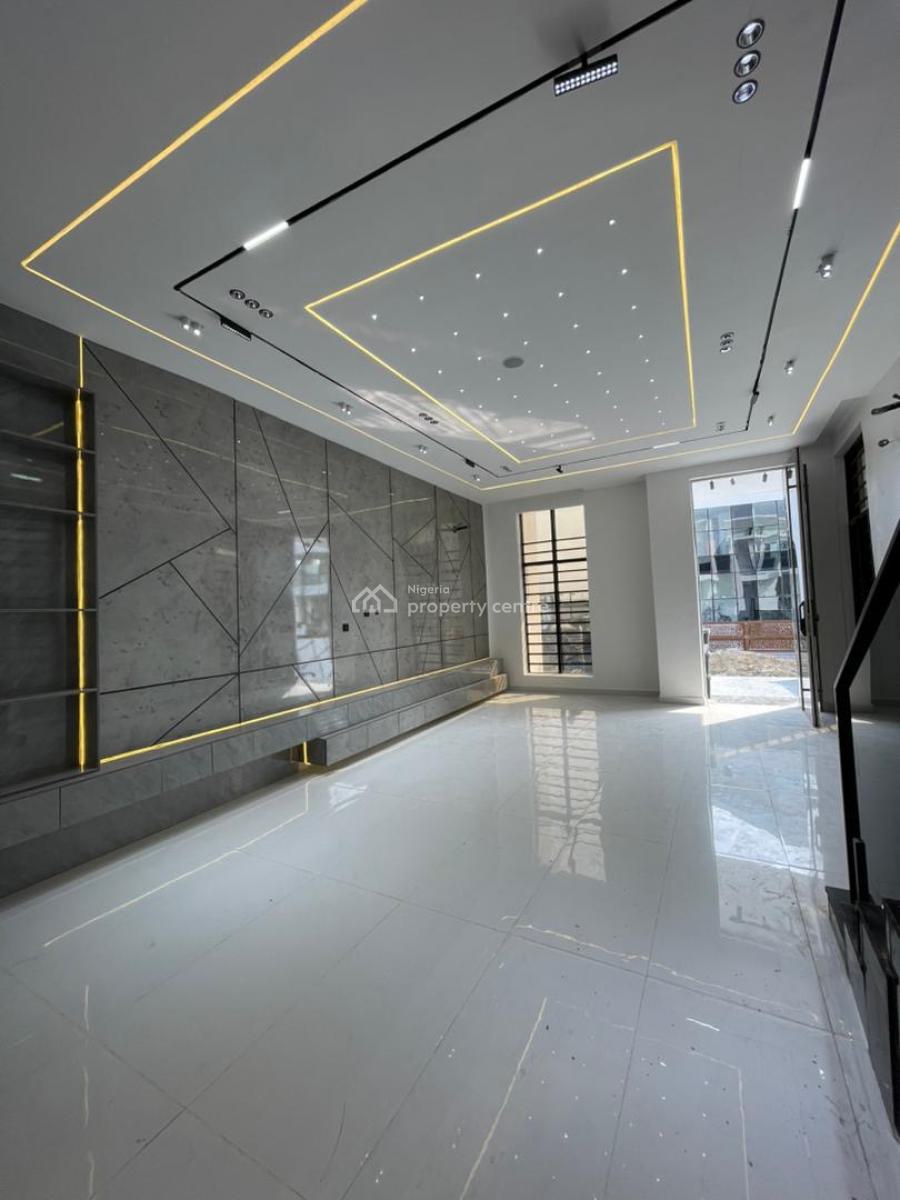 Super Luxury 5 Bedroom Detached Home with Bq & Swimming Pool for Grab, Chevron, Lekki, Lagos, Detached Duplex for Sale