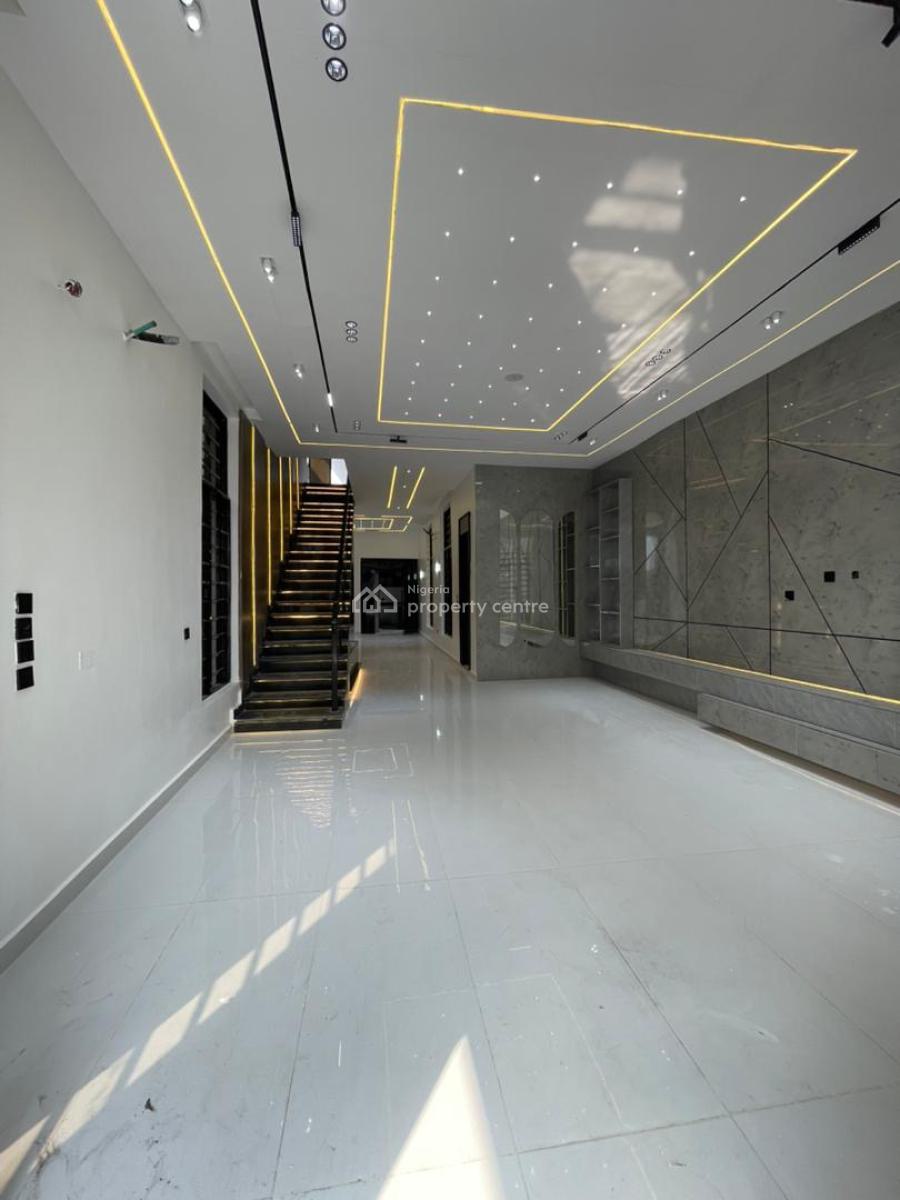 Super Luxury 5 Bedroom Detached Home with Bq & Swimming Pool for Grab, Chevron, Lekki, Lagos, Detached Duplex for Sale