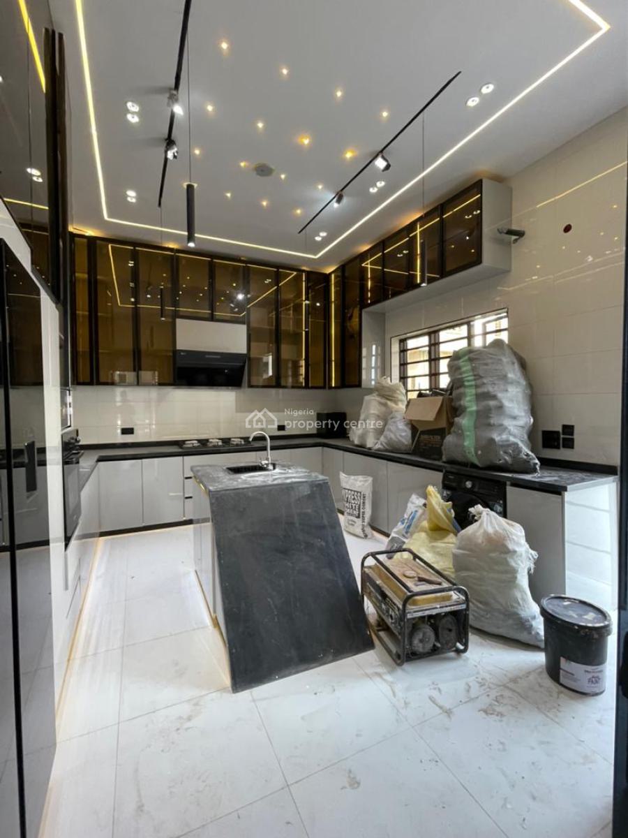 Super Luxury 5 Bedroom Detached Home with Bq & Swimming Pool for Grab, Chevron, Lekki, Lagos, Detached Duplex for Sale