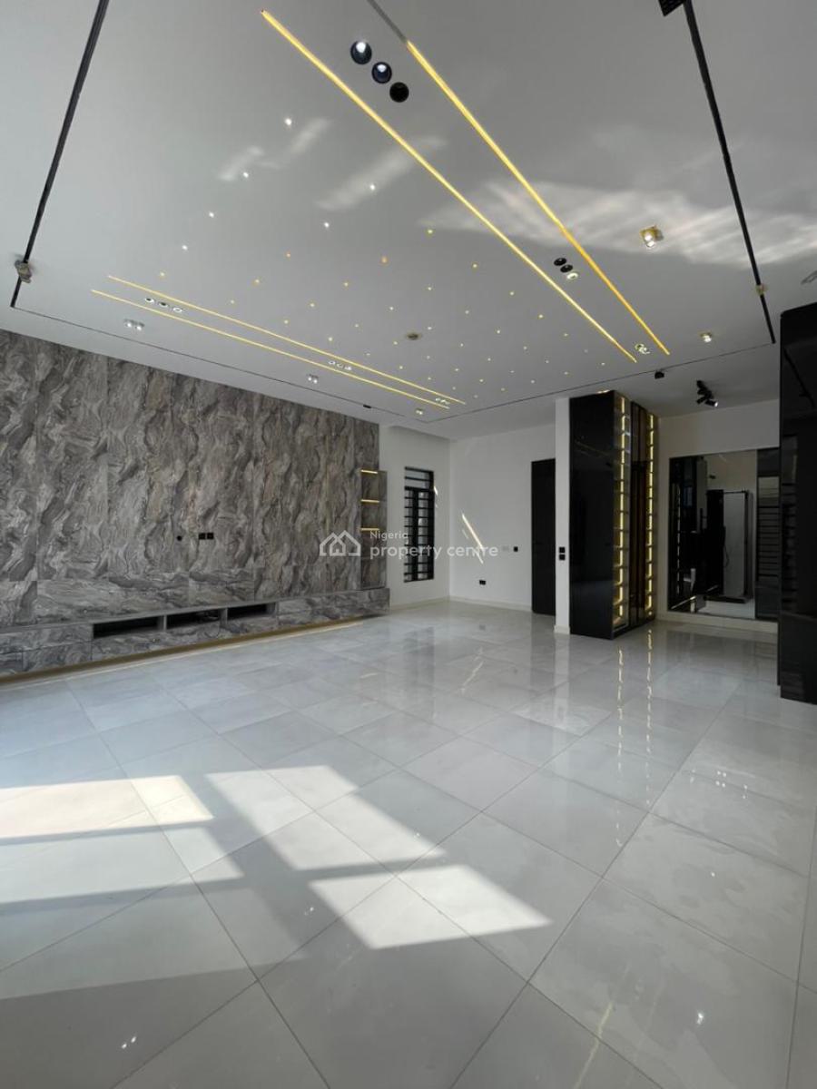 Super Luxury 5 Bedroom Detached Home with Bq & Swimming Pool for Grab, Chevron, Lekki, Lagos, Detached Duplex for Sale
