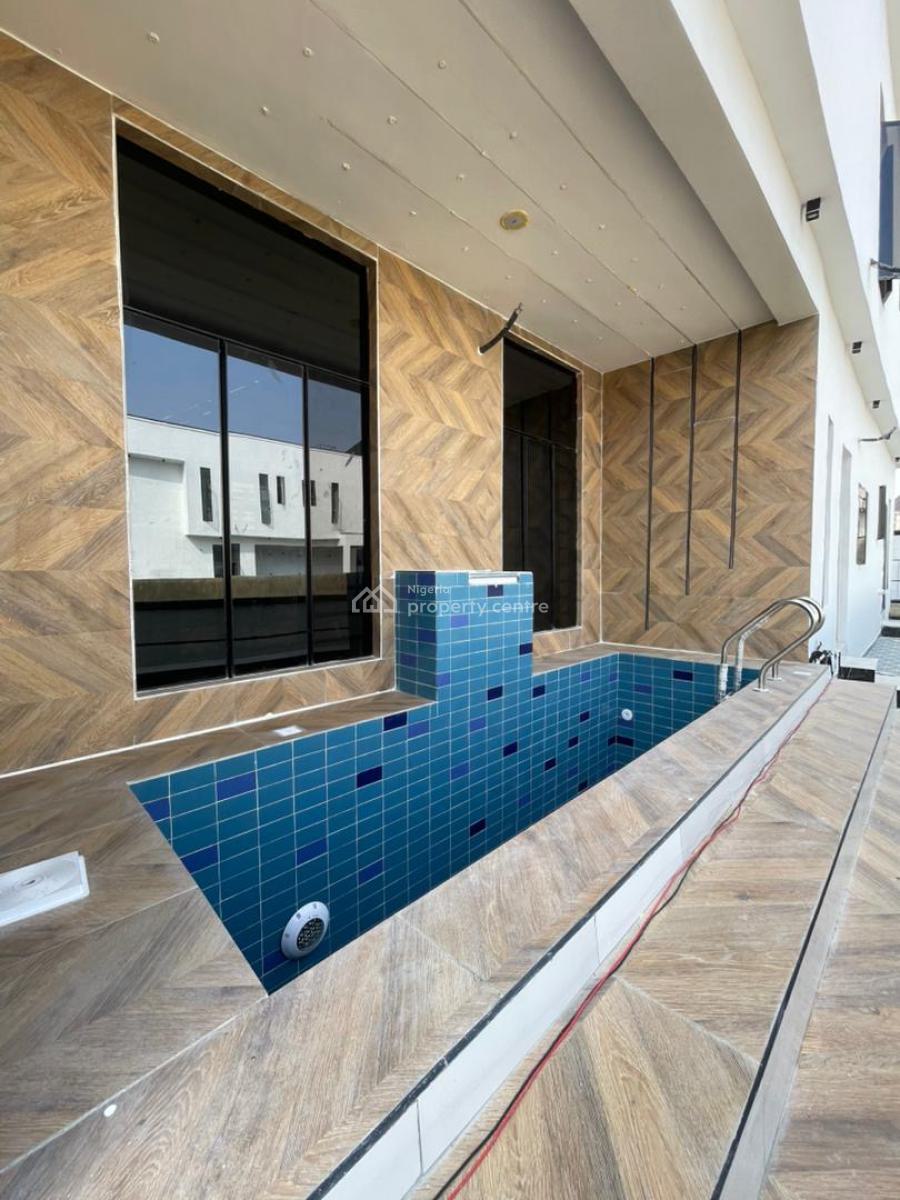 Super Luxury 5 Bedroom Detached Home with Bq & Swimming Pool for Grab, Chevron, Lekki, Lagos, Detached Duplex for Sale