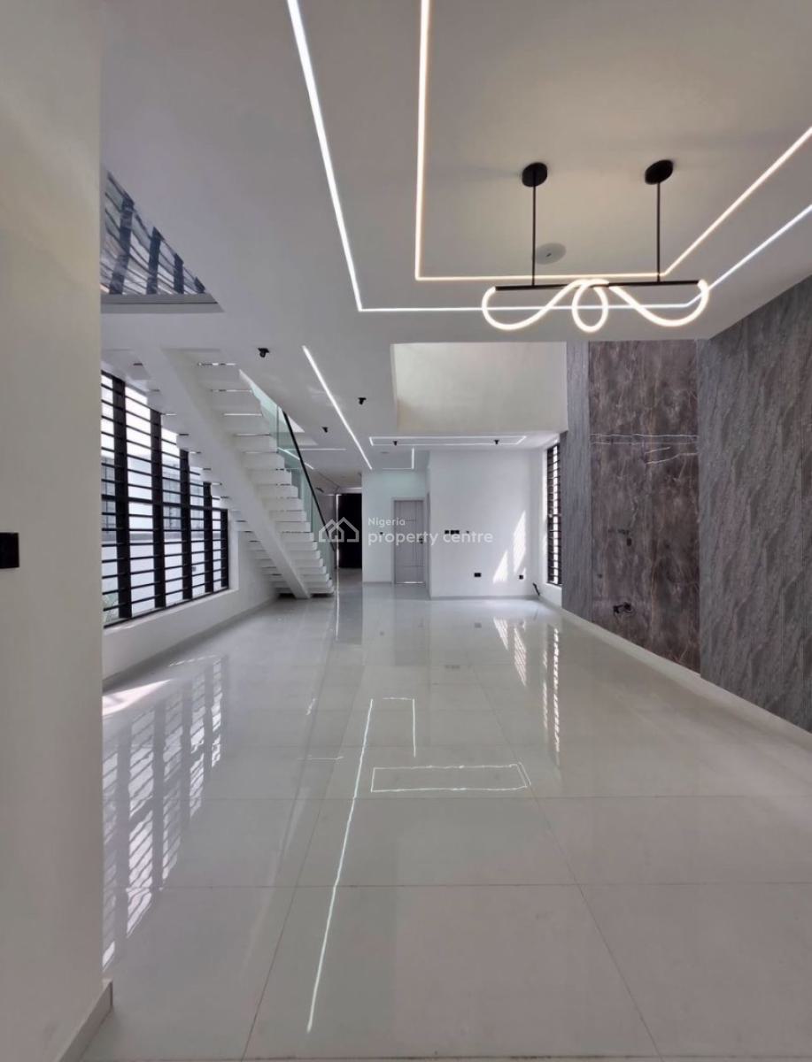 Alluringly Finished Luxury 5 Bedroom Detached Home with Bq & Swimming, Second Toll Gate, Lekki, Lagos, Detached Duplex for Sale