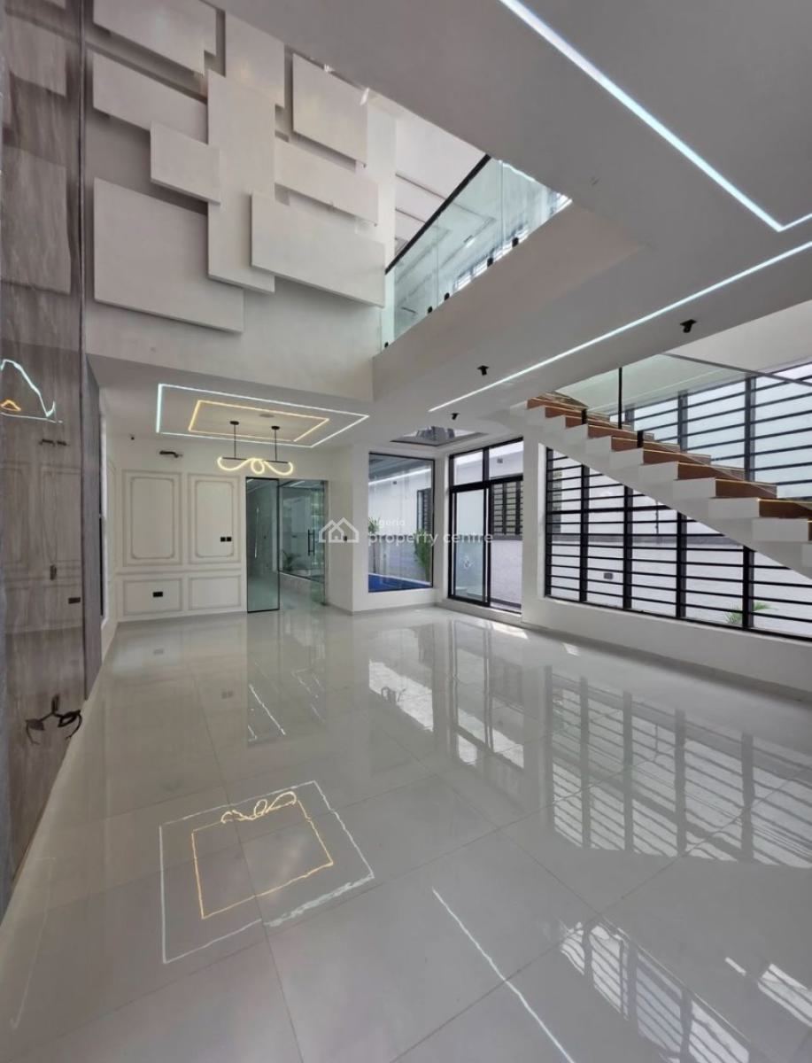 Alluringly Finished Luxury 5 Bedroom Detached Home with Bq & Swimming, Second Toll Gate, Lekki, Lagos, Detached Duplex for Sale
