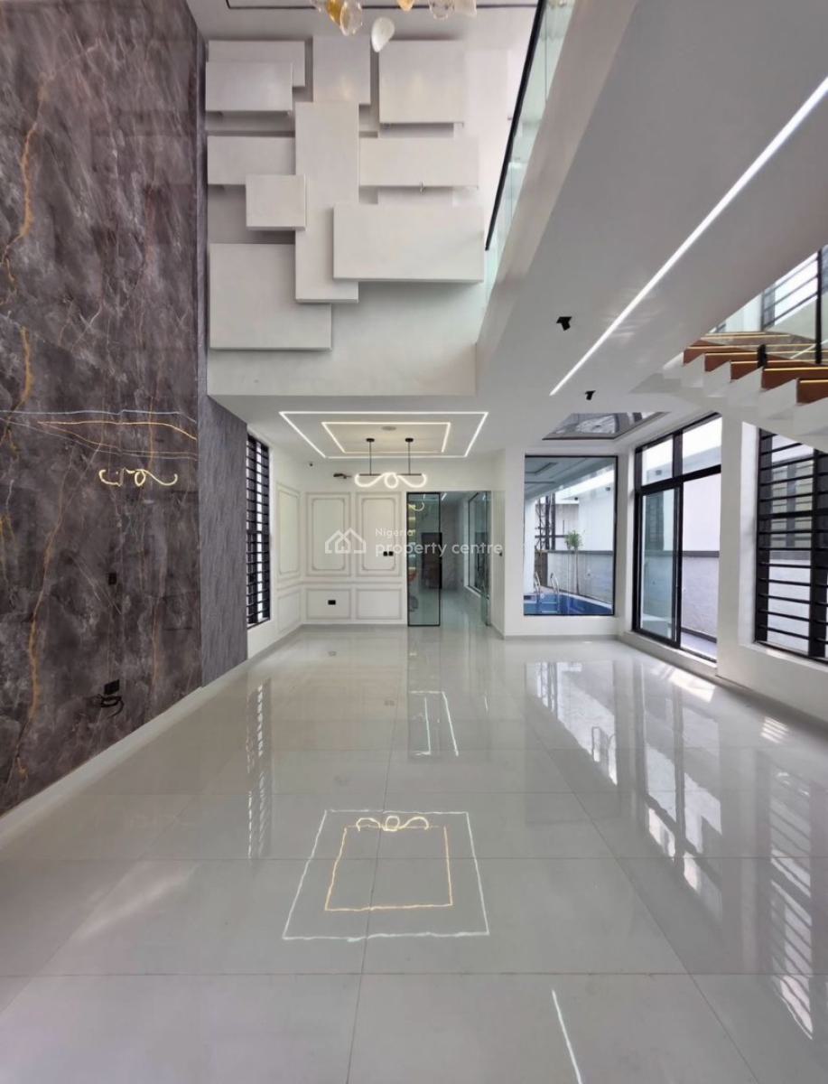 Alluringly Finished Luxury 5 Bedroom Detached Home with Bq & Swimming, Second Toll Gate, Lekki, Lagos, Detached Duplex for Sale