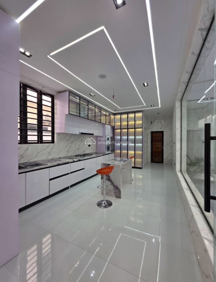 Alluringly Finished Luxury 5 Bedroom Detached Home with Bq & Swimming, Second Toll Gate, Lekki, Lagos, Detached Duplex for Sale
