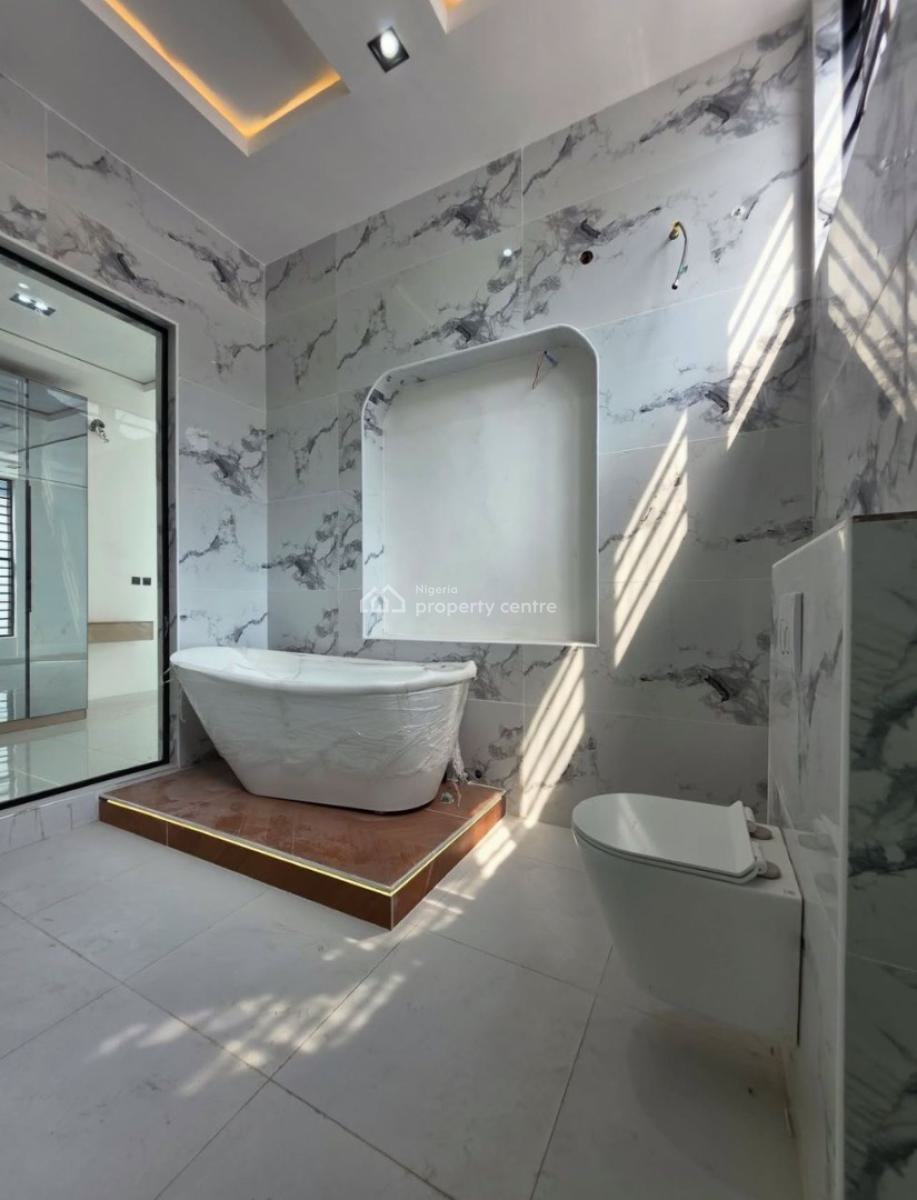 Alluringly Finished Luxury 5 Bedroom Detached Home with Bq & Swimming, Second Toll Gate, Lekki, Lagos, Detached Duplex for Sale