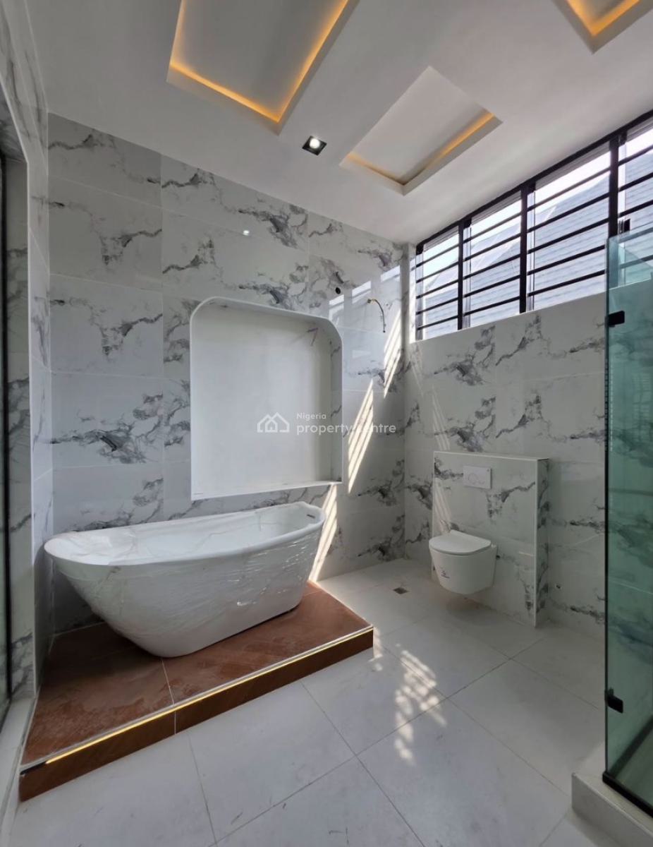 Alluringly Finished Luxury 5 Bedroom Detached Home with Bq & Swimming, Second Toll Gate, Lekki, Lagos, Detached Duplex for Sale