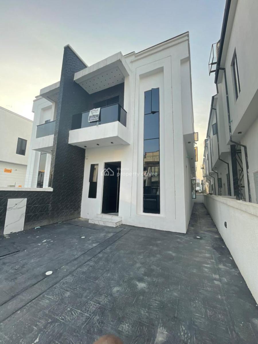 4 Bedroom Semi-detached Duplex with Bq  at Lekki Palm City, Aj, Duplex  Location  Lekki Palm City, Ajah, Lagos, Ajah, Lagos, Semi-detached Duplex for Sale