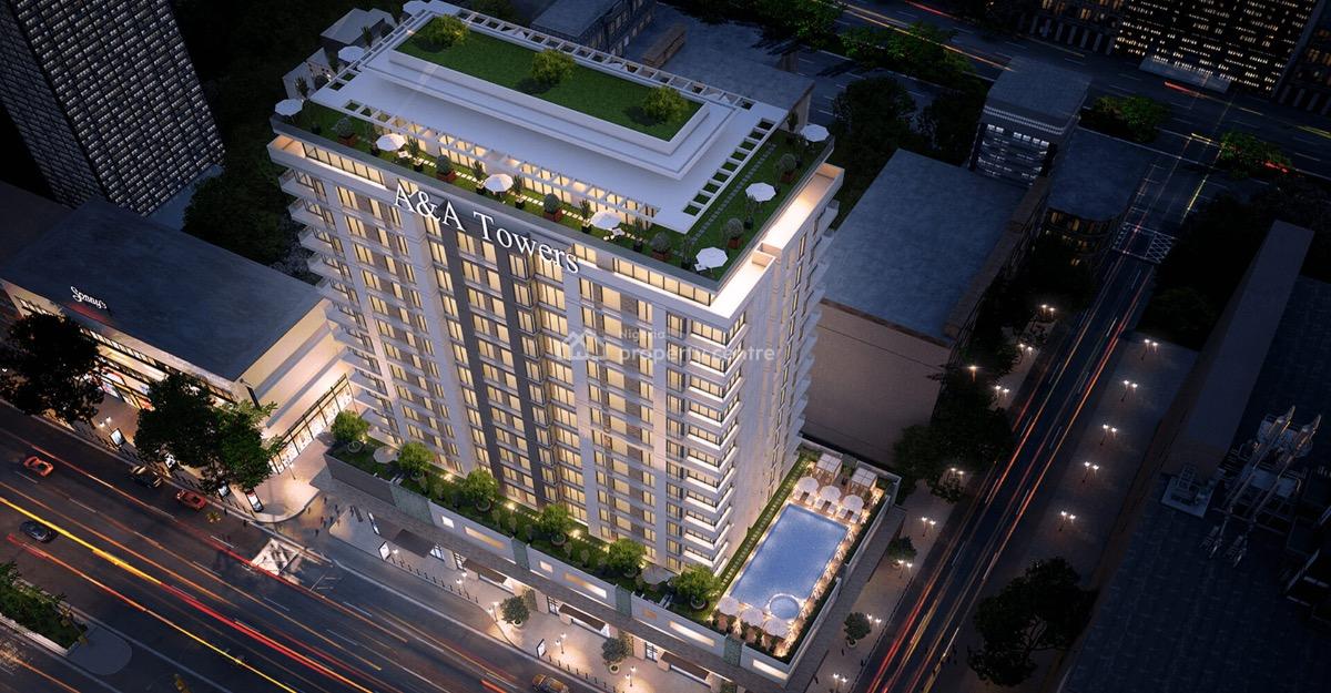 Brand New Luxury 3 Bedroom Apartment + Swimming Pool, Gym, Eko Atlantic City, Lagos, Flat / Apartment for Sale