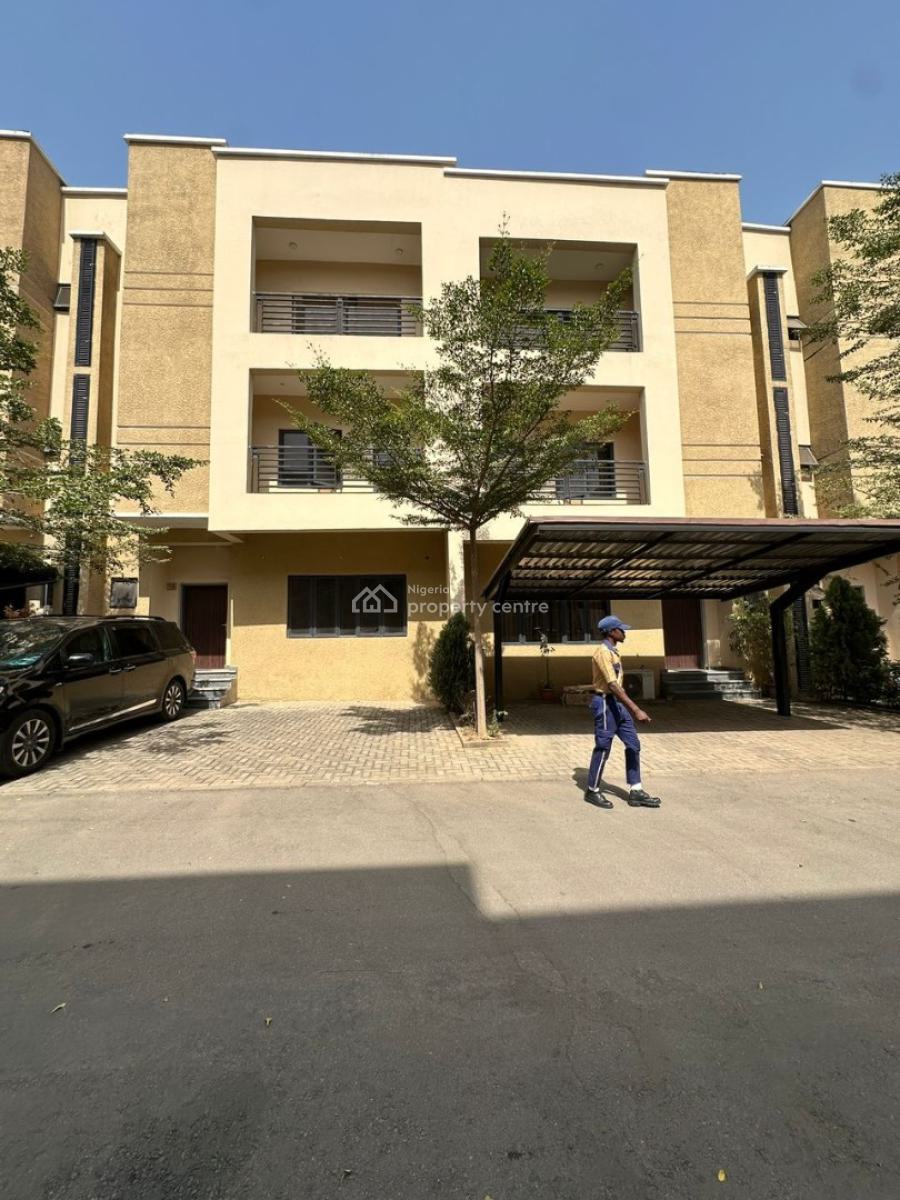 4 Beds Terraced Duplex  1 Room Bq, Jabi, Abuja, Terraced Duplex for Sale