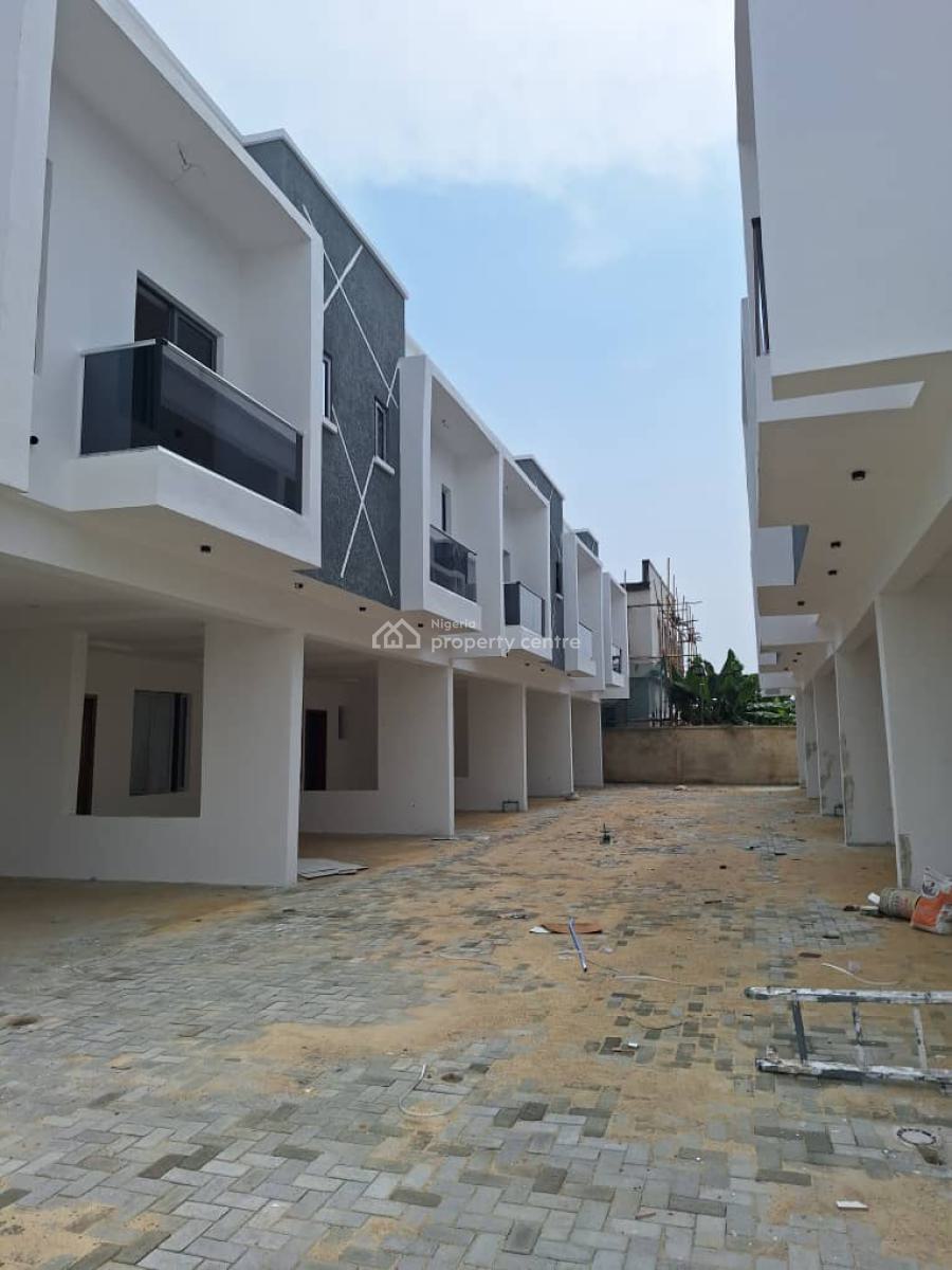 Newly Built and Tastefully Finished 4 Bedroom Terrace, Lekki Peninsula Scheme Ii, Along Laura and Stephen Street, Lekki Phase 2, Lekki, Lagos, Terraced Duplex for Sale