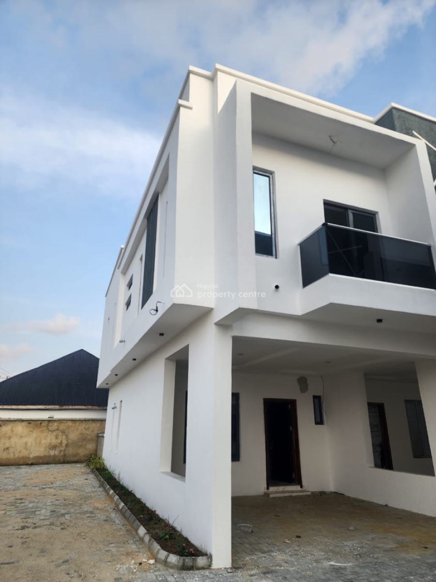 Newly Built and Tastefully Finished 4 Bedroom Terrace, Lekki Peninsula Scheme Ii, Along Laura and Stephen Street, Lekki Phase 2, Lekki, Lagos, Terraced Duplex for Sale