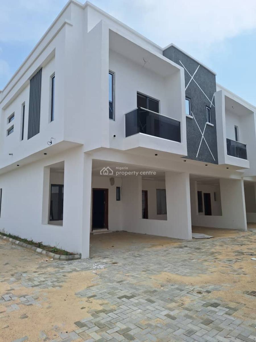 Newly Built and Tastefully Finished 4 Bedroom Terrace, Lekki Peninsula Scheme Ii, Along Laura and Stephen Street, Lekki Phase 2, Lekki, Lagos, Terraced Duplex for Sale