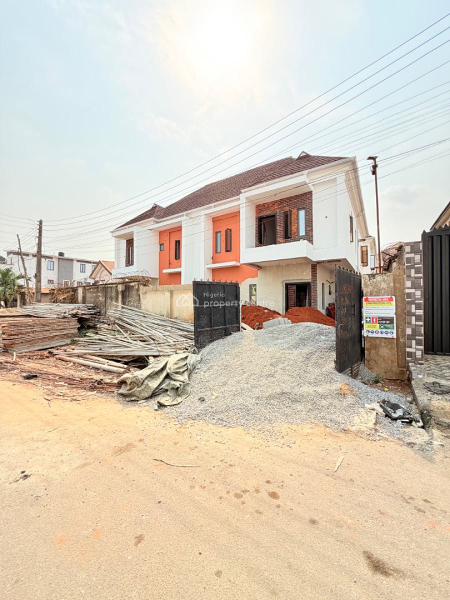 Newly Built 4 Bedroom Semi Detached Duplex with a Room Bq, Gra Phase 1, Magodo, Lagos, Semi-detached Duplex for Sale