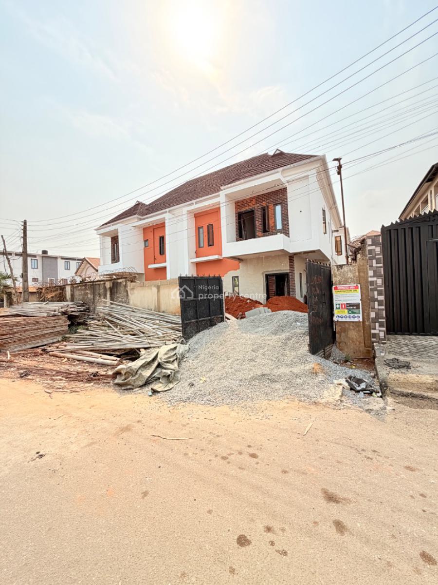 Newly Built 4 Bedroom Semi Detached Duplex with a Room Bq, Gra Phase 1, Magodo, Lagos, Semi-detached Duplex for Sale