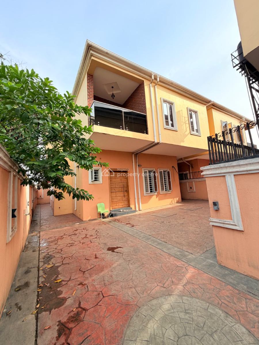 Spaciously Built 4 Bedroom Fully Detached Duplex with a Room Bq, Ajao Estate Airport, Isolo, Lagos, Detached Duplex for Sale