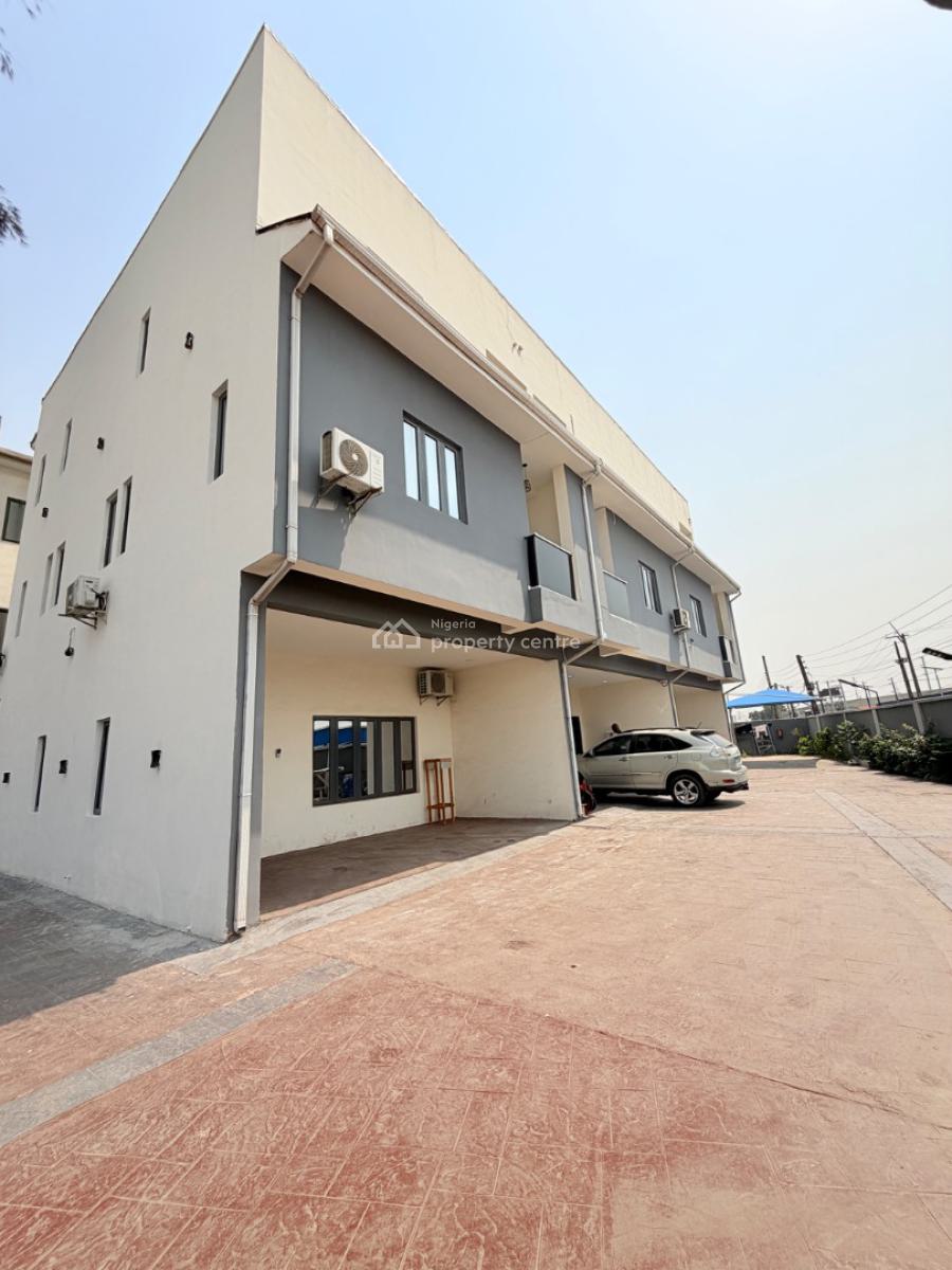 Furnishedly Finished 4 Bedroom Terrace Duplex with a Room Bq, Surulere, Lagos, Terraced Duplex for Sale