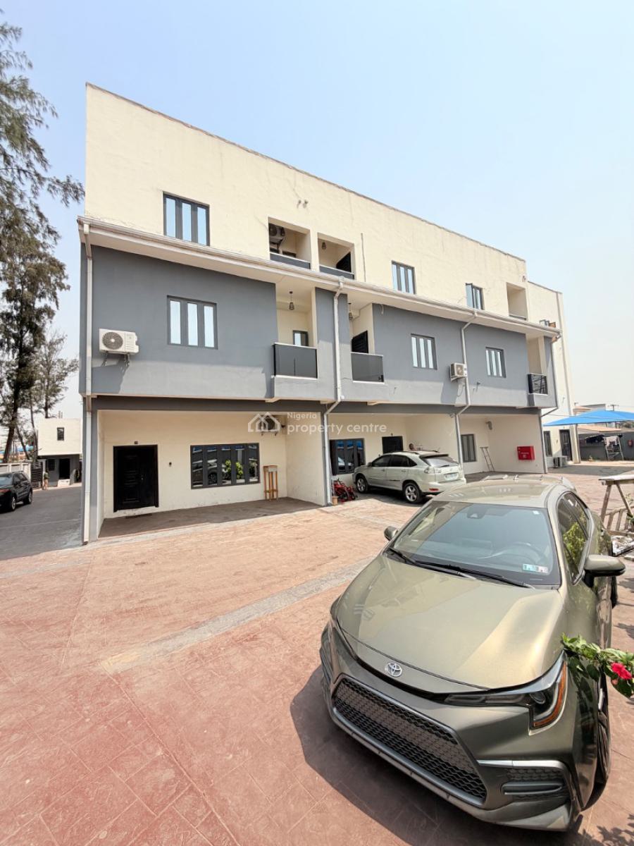 Furnishedly Finished 4 Bedroom Terrace Duplex with a Room Bq, Surulere, Lagos, Terraced Duplex for Sale