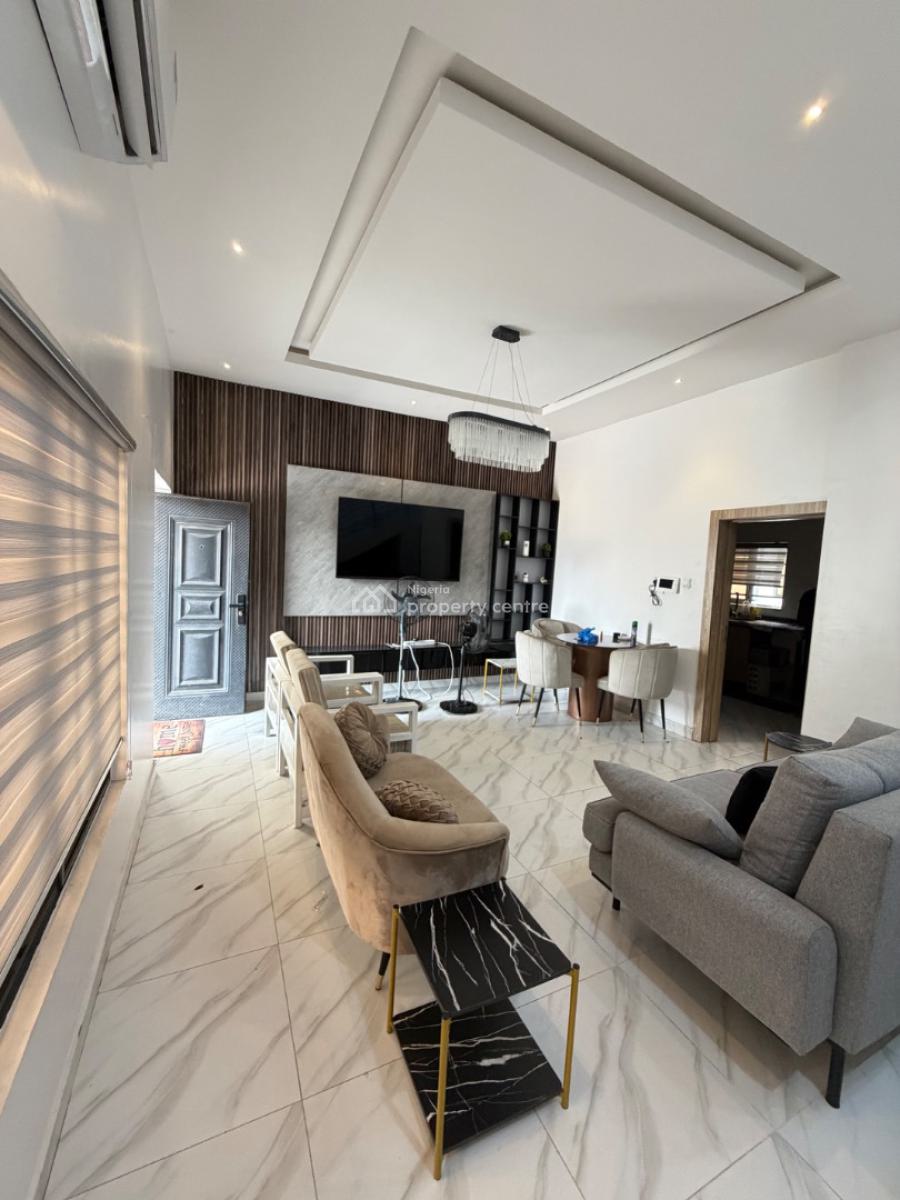 Furnishedly Finished 4 Bedroom Terrace Duplex with a Room Bq, Surulere, Lagos, Terraced Duplex for Sale