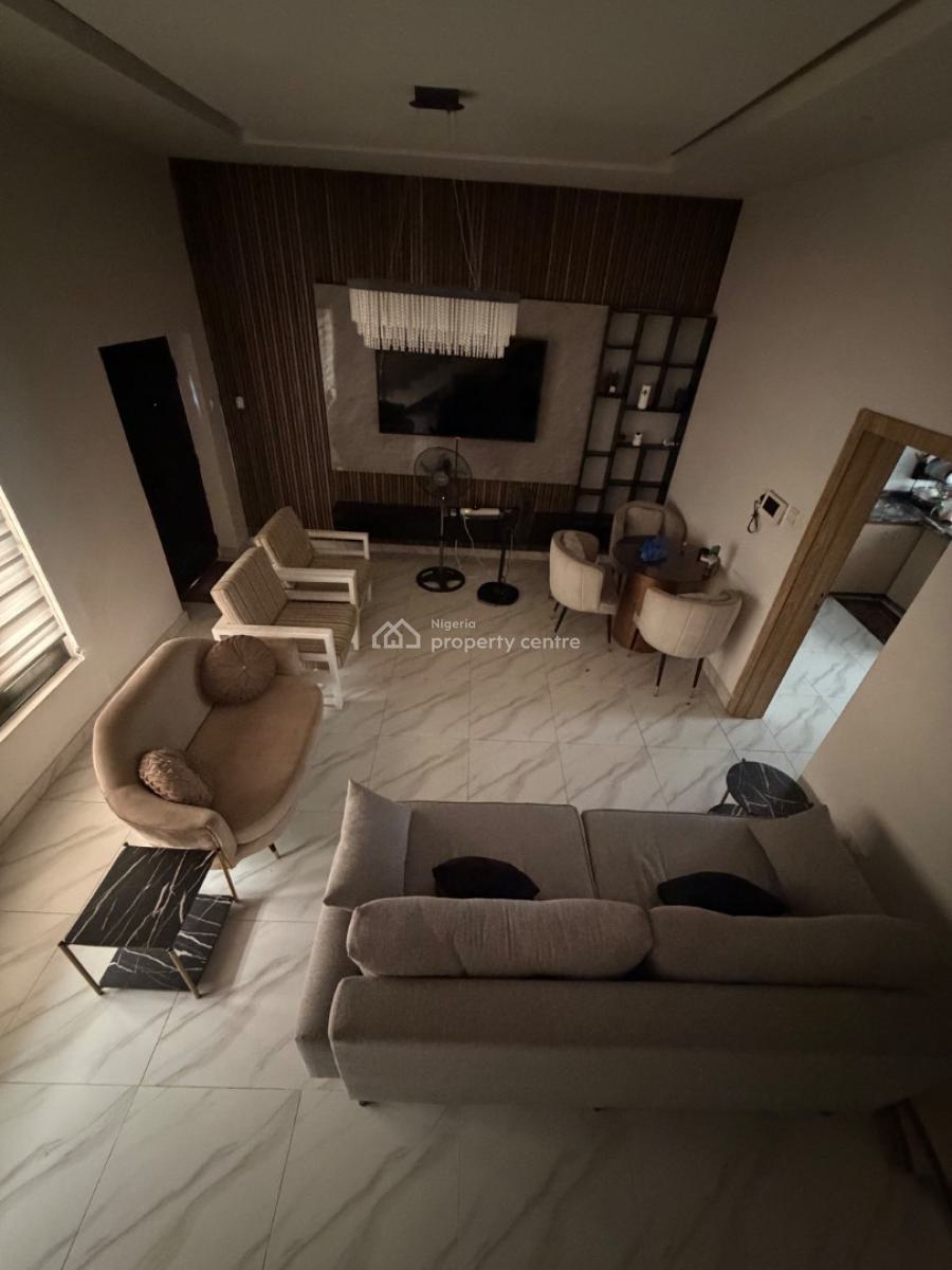 Furnishedly Finished 4 Bedroom Terrace Duplex with a Room Bq, Surulere, Lagos, Terraced Duplex for Sale