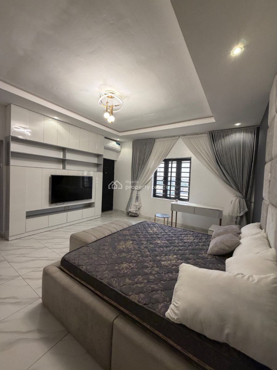 Furnishedly Finished 4 Bedroom Terrace Duplex with a Room Bq, Surulere, Lagos, Terraced Duplex for Sale