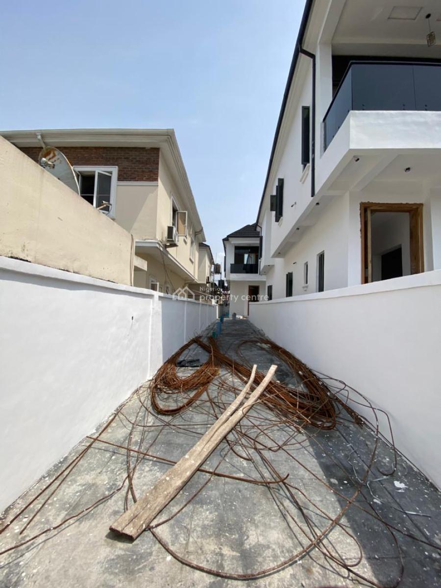Beautifully Built 5 Bedroom Fully Detached Duplex - Bq- (back Unit), Osapa, Lekki, Lagos, Detached Duplex for Sale