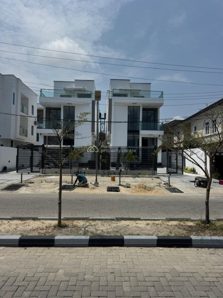 Exquisitely Detailed 5 Bedroom Detached Duplex with Swimming Pool, Bq, Features a Cinema, Rooftop Lounge, Chevron Nigeria Plc,chevron, Lekki, Lagos, Detached Duplex for Sale