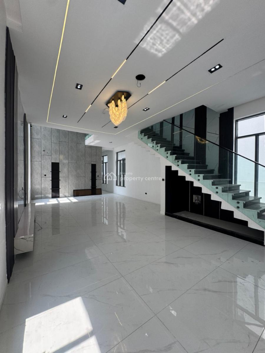 Exquisitely Detailed 5 Bedroom Detached Duplex with Swimming Pool, Bq, Features a Cinema, Rooftop Lounge, Chevron Nigeria Plc,chevron, Lekki, Lagos, Detached Duplex for Sale