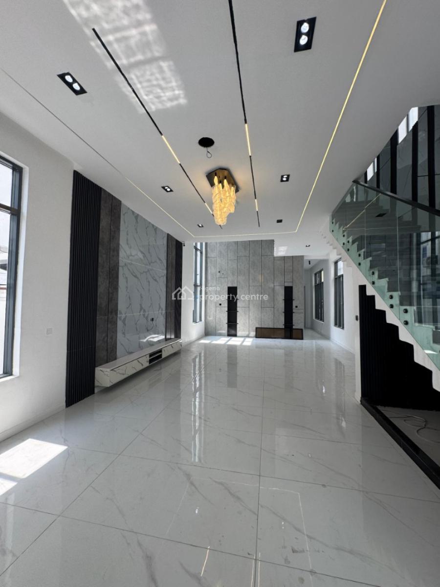 Exquisitely Detailed 5 Bedroom Detached Duplex with Swimming Pool, Bq, Features a Cinema, Rooftop Lounge, Chevron Nigeria Plc,chevron, Lekki, Lagos, Detached Duplex for Sale