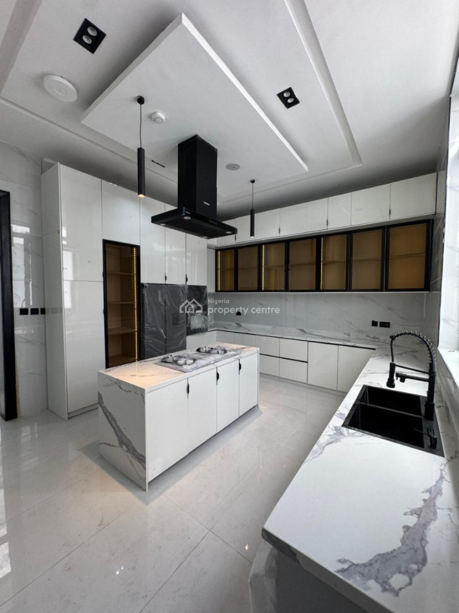 Exquisitely Detailed 5 Bedroom Detached Duplex with Swimming Pool, Bq, Features a Cinema, Rooftop Lounge, Chevron Nigeria Plc,chevron, Lekki, Lagos, Detached Duplex for Sale