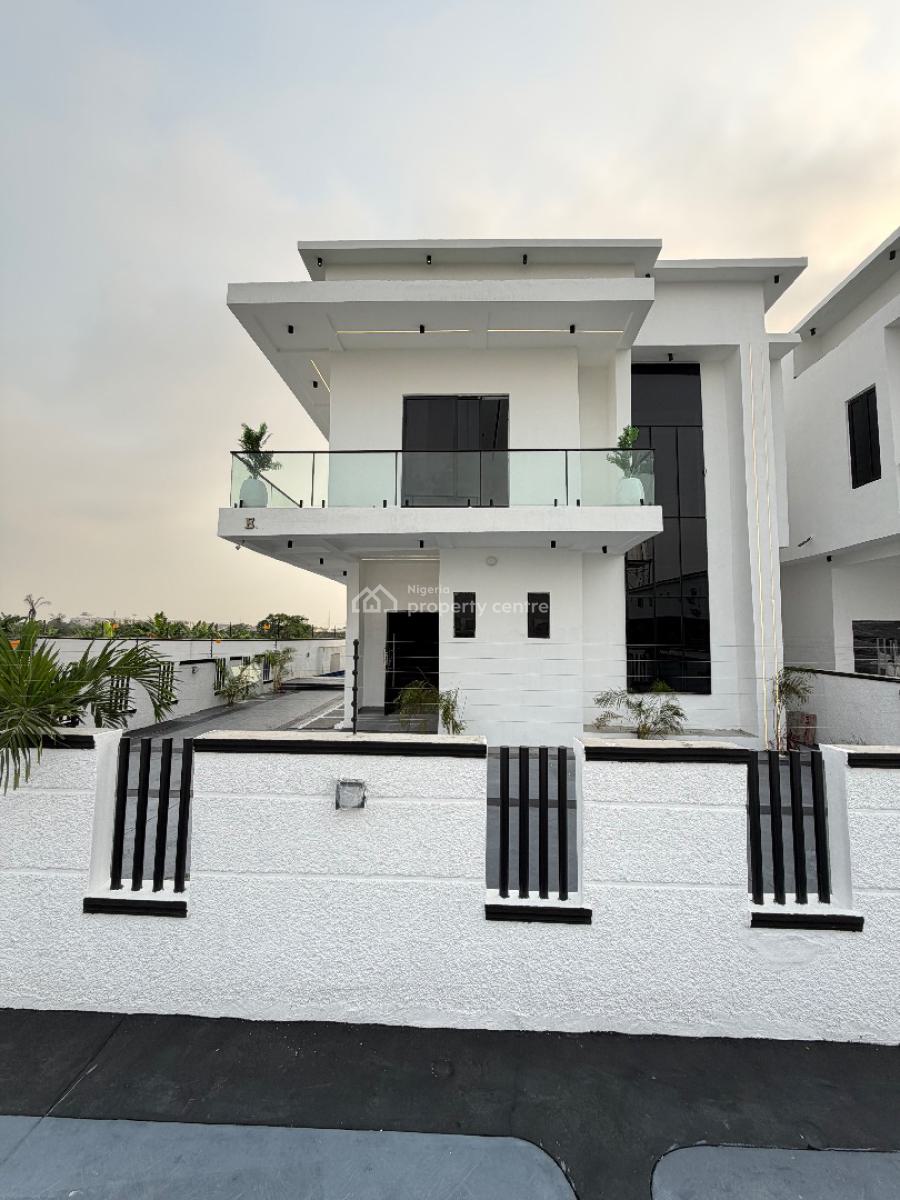 Contemporary 4/5-bedroom Detached Duplex with Private Swimming Pool, Abraham Adesanya Lekki, Ajah, Lagos, Detached Duplex for Sale