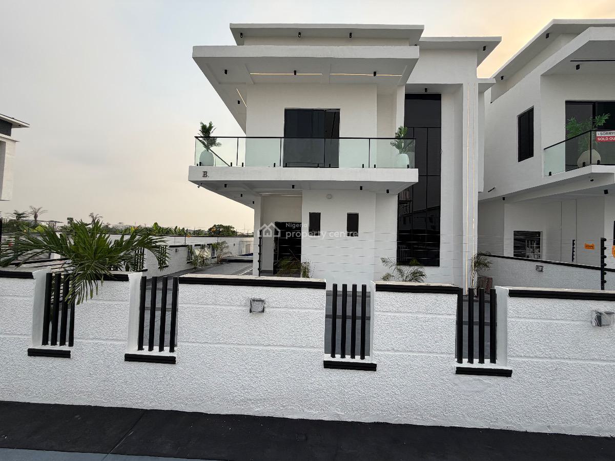 Contemporary 4/5-bedroom Detached Duplex with Private Swimming Pool, Abraham Adesanya Lekki, Ajah, Lagos, Detached Duplex for Sale