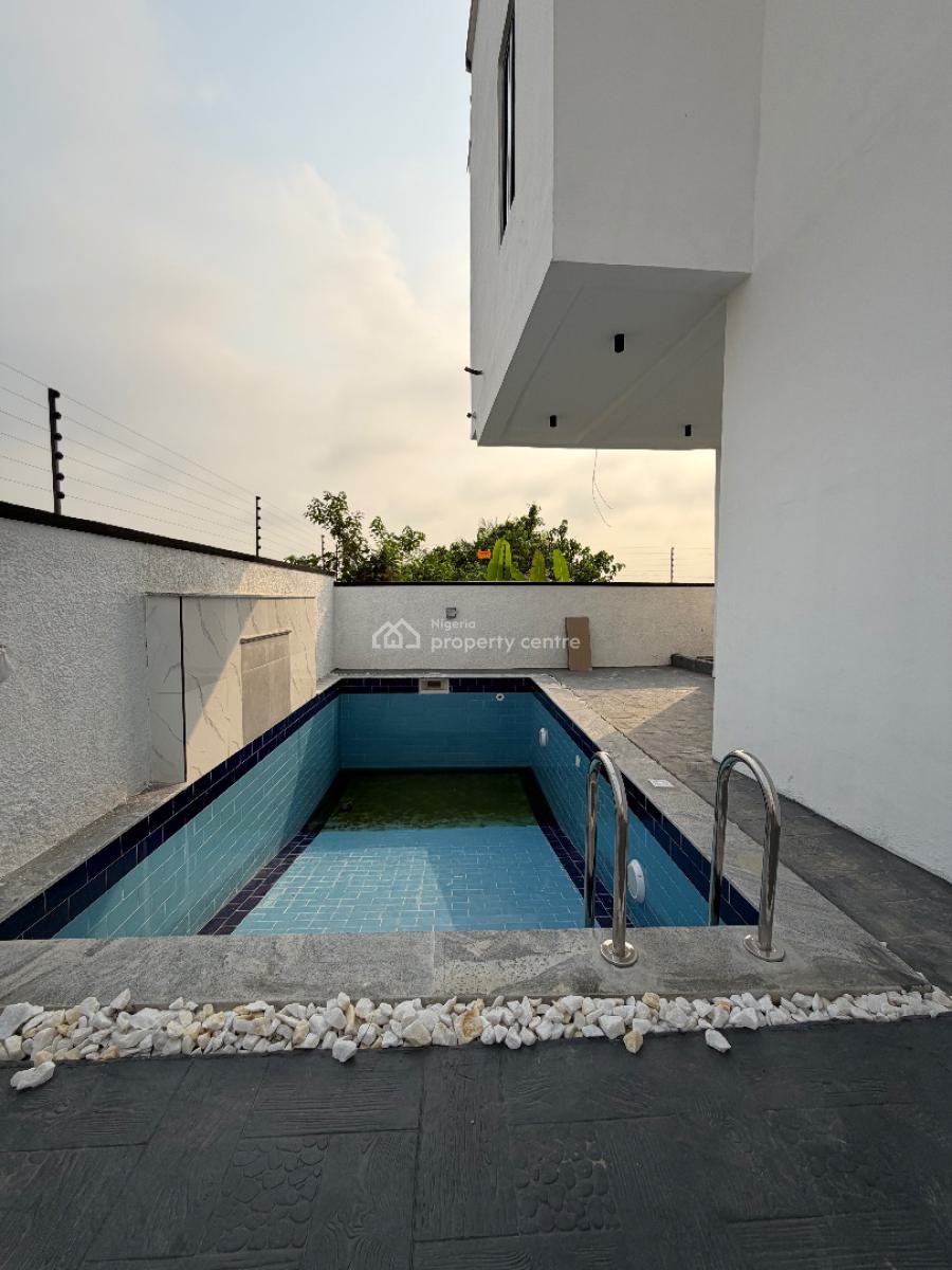 Contemporary 4/5-bedroom Detached Duplex with Private Swimming Pool, Abraham Adesanya Lekki, Ajah, Lagos, Detached Duplex for Sale