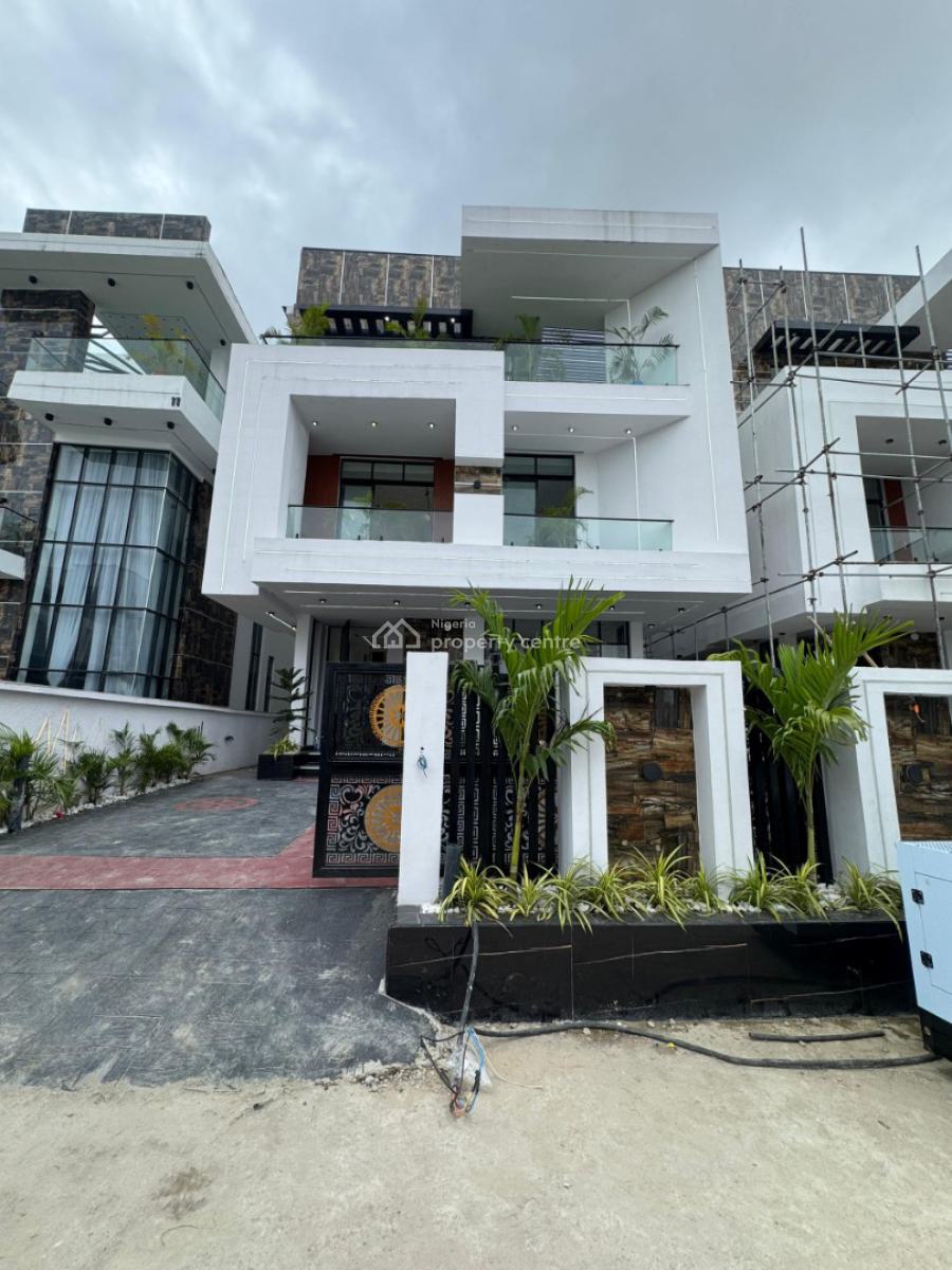 Prestigious 6 Bedroom Detached Duplex with Luxury Finish, Close Proximity to Atlantic Mall,chevron Nigeria Plc,chevron, Lekki, Lagos, Detached Duplex for Sale