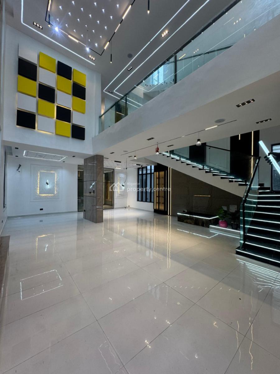 Prestigious 6 Bedroom Detached Duplex with Luxury Finish, Close Proximity to Atlantic Mall,chevron Nigeria Plc,chevron, Lekki, Lagos, Detached Duplex for Sale